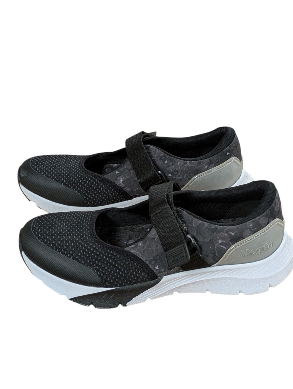Alegria Poppy Pop Black Mary Jane Sneaker Size 40